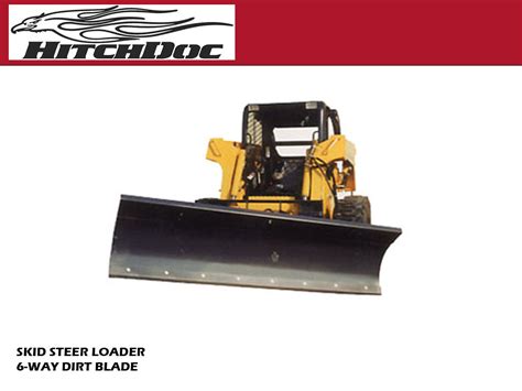 skid steer dirt blade|used skid steer blades.